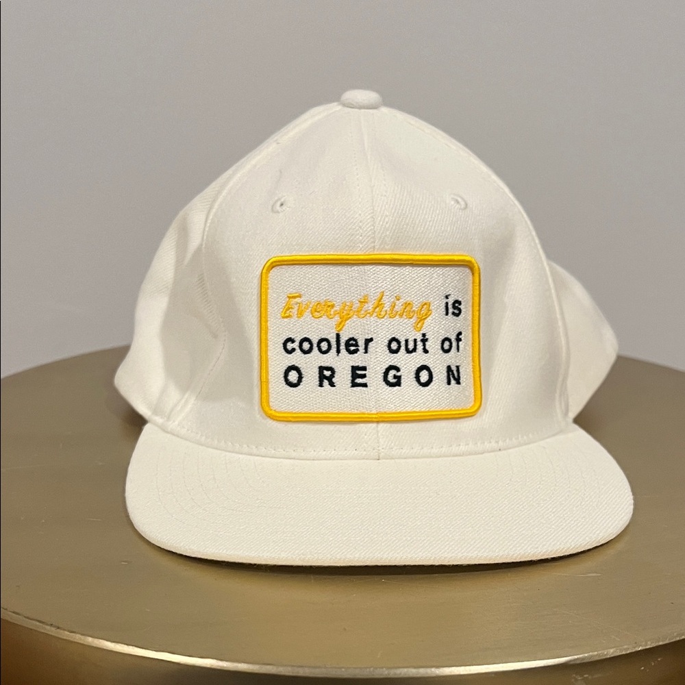 Men’s Adjustable Baseball Hat “Everything is cooler out of Oregon”